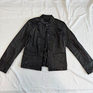 Mossimo Supply Co Leather Jacket Sz Small 100% Leather Small